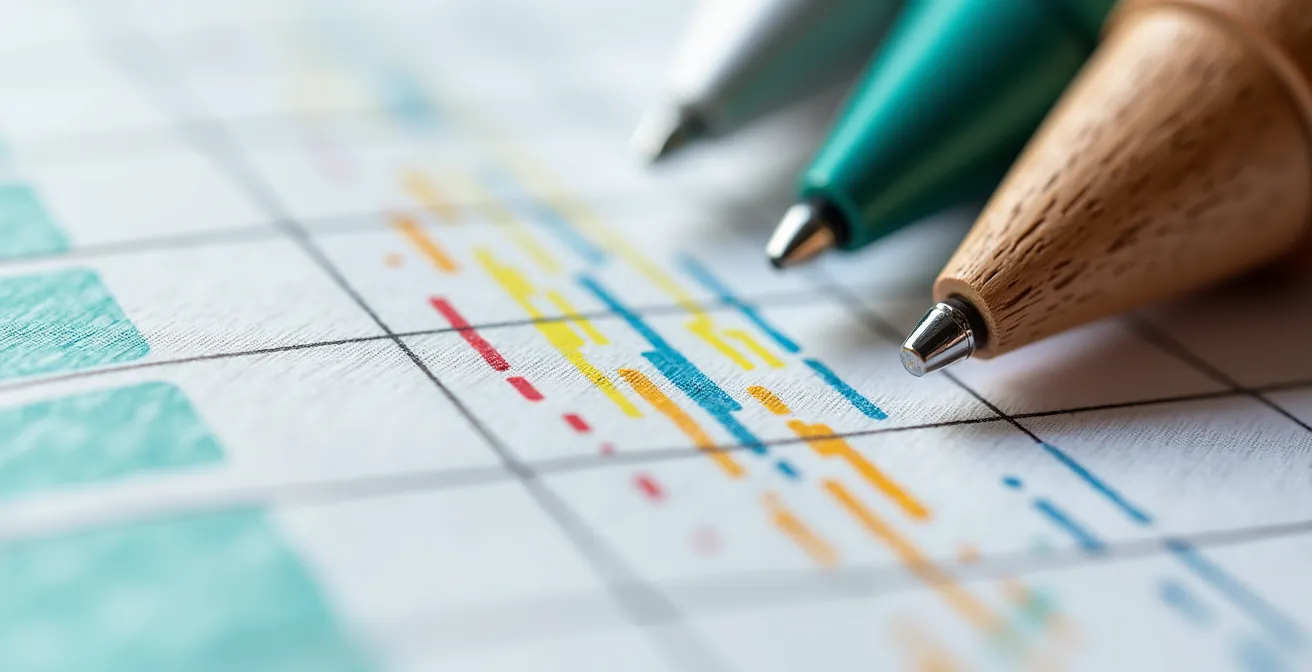 Vue macro détaillée d'outils d'organisation pour la recherche d'emploi